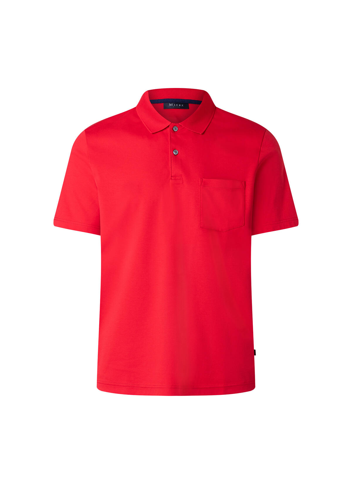 MAERZ Muenchen - Poloshirt, Knopf 1/2 Arm sangria von MAERZ Muenchen