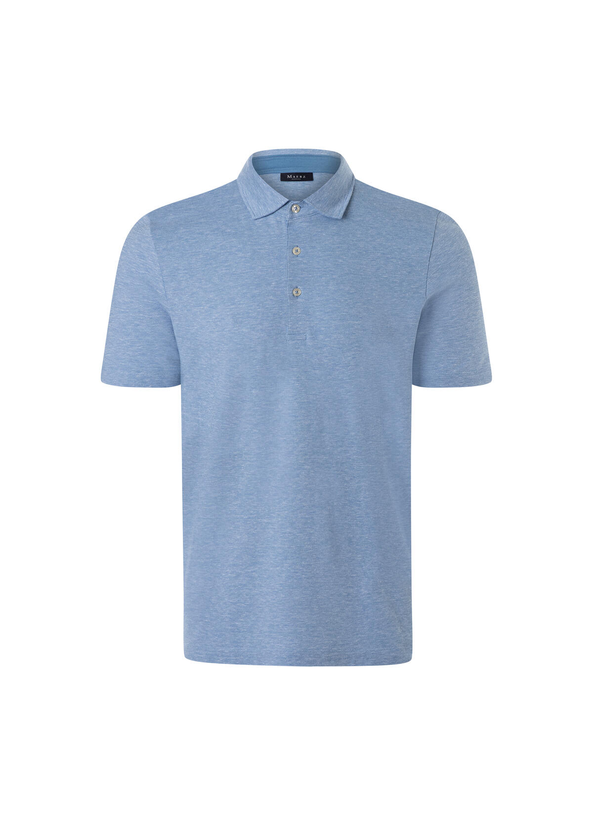 MAERZ Muenchen - Poloshirt, Knopf 1/2 Arm shades of blue von MAERZ Muenchen