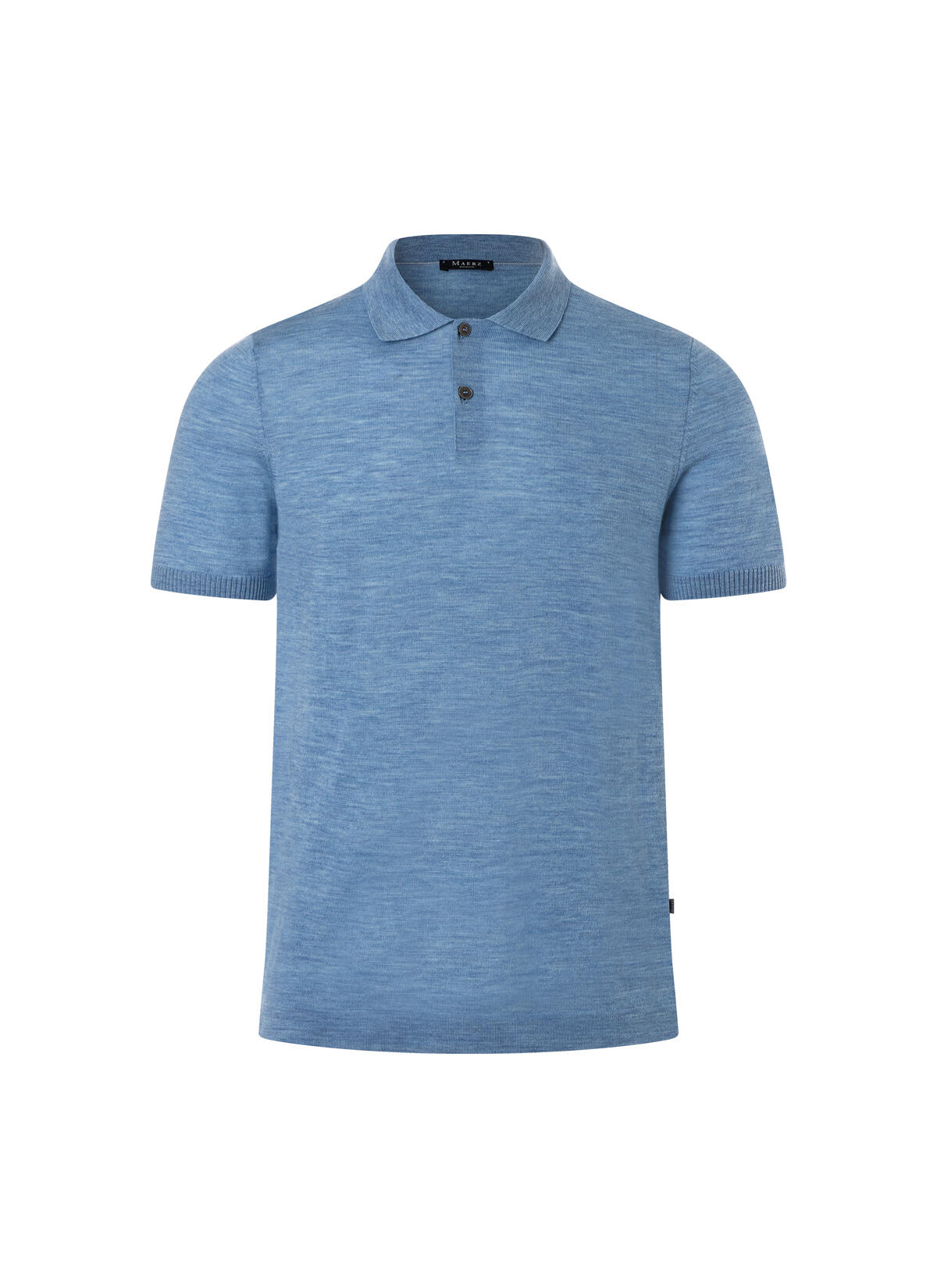 MAERZ Muenchen - Poloshirt, Knopf 1/2 Arm whispering blue von MAERZ Muenchen