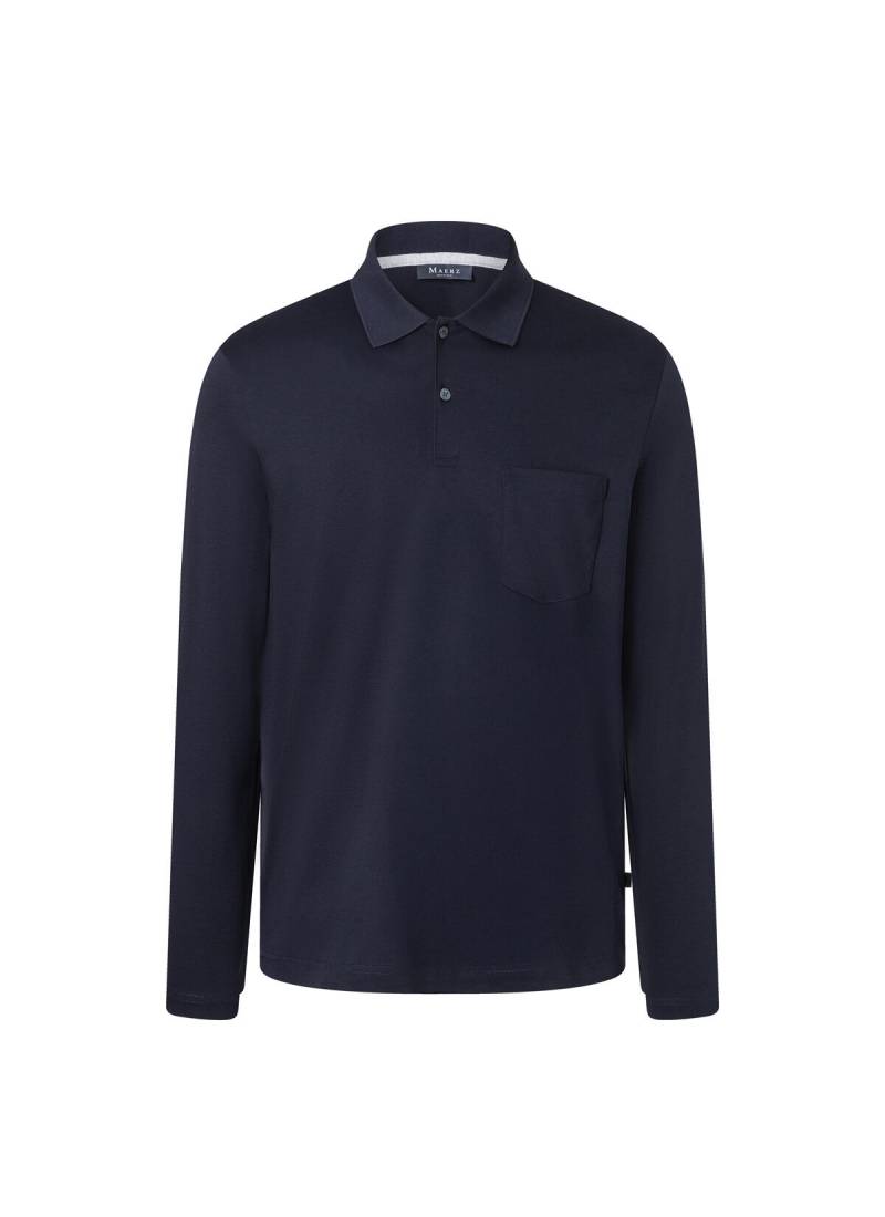 MAERZ Muenchen - Poloshirt 1/1 Arm navy - Gr. - 56 von MAERZ Muenchen