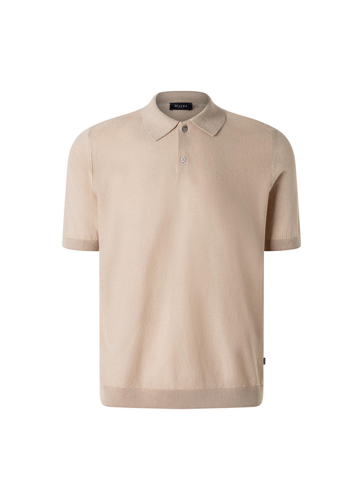 MAERZ Muenchen - Pullover Polo 1/2 Arm iced coffee von MAERZ Muenchen