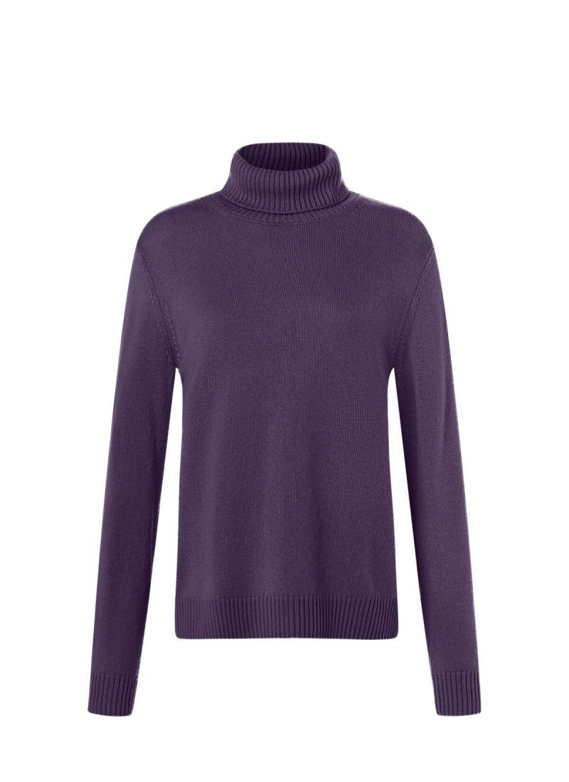 MAERZ Muenchen - Pullover Rollkragen 1/1 Arm aubergine - Gr. - 48 von MAERZ Muenchen