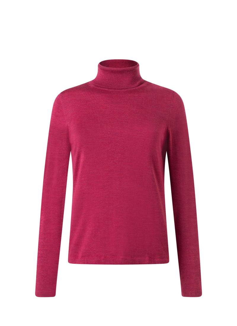 MAERZ Muenchen - Pullover Rollkragen 1/1 Arm bright bordeaux - Gr. - 36 von MAERZ Muenchen