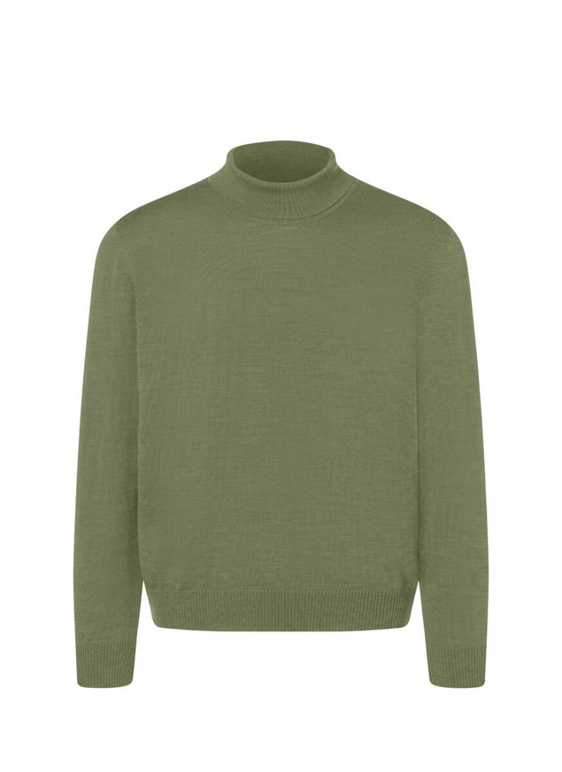 MAERZ Muenchen - Pullover Rollkragen 1/1 Arm green hummus - Gr. - 58 von MAERZ Muenchen