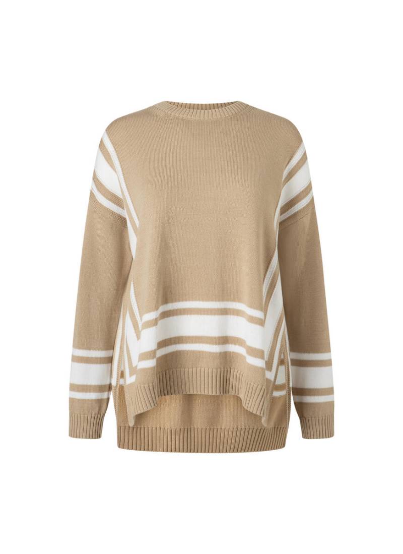 MAERZ Muenchen - Pullover Rundhals 1/1 Arm beach brown von MAERZ Muenchen