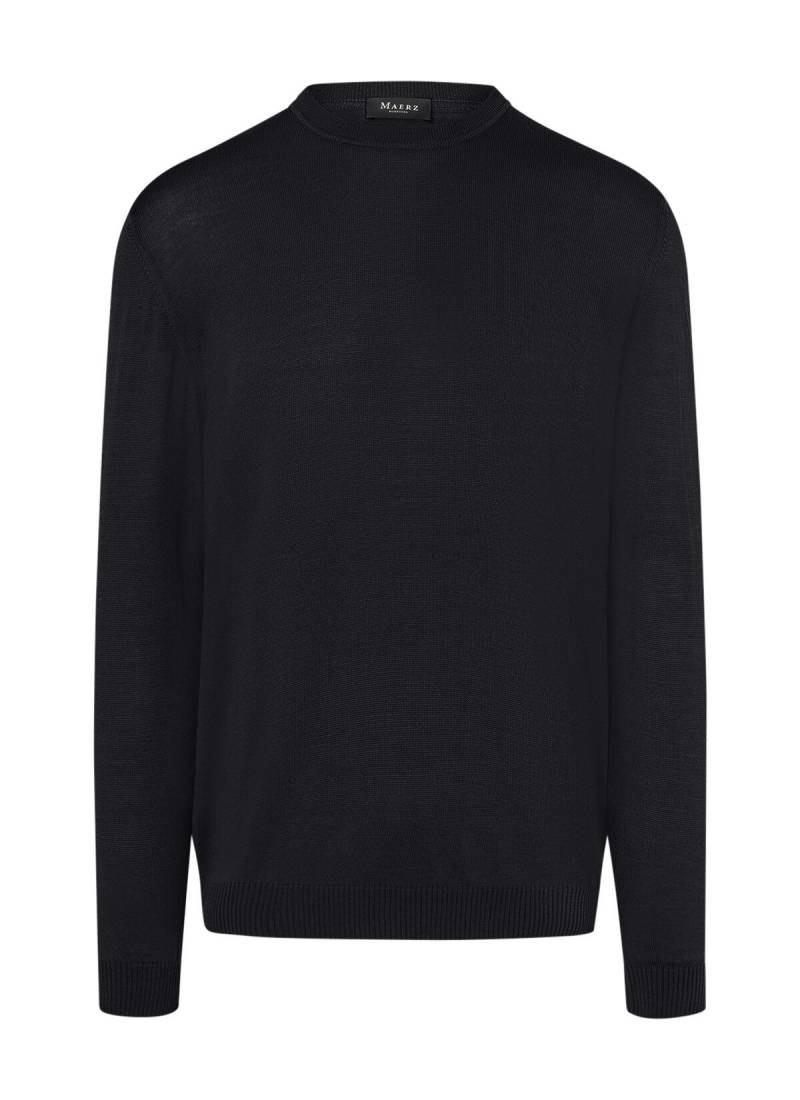 MAERZ Muenchen - Pullover Rundhals 1/1 Arm black - Gr. - 60 von MAERZ Muenchen