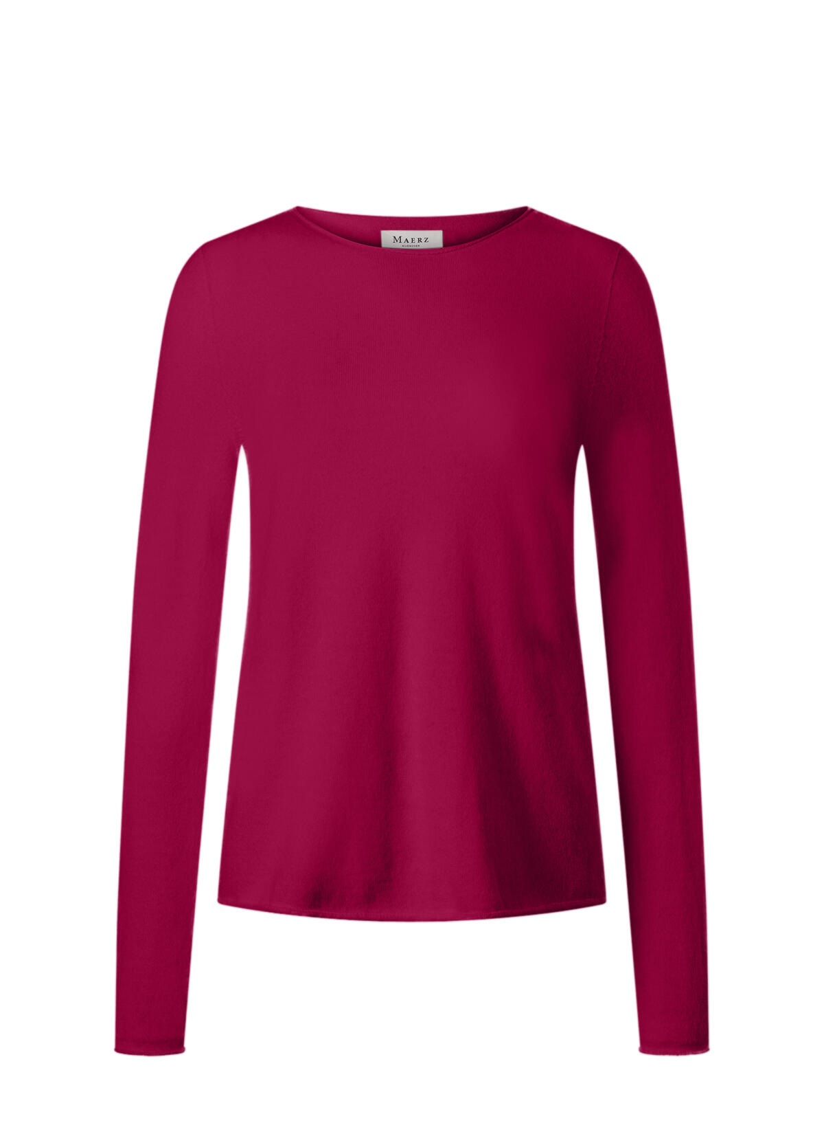 MAERZ Muenchen - Pullover Rundhals 1/1 Arm bordeaux - Gr. - 38 von MAERZ Muenchen