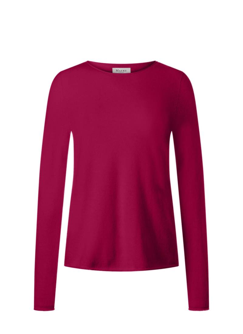 MAERZ Muenchen - Pullover Rundhals 1/1 Arm bordeaux - Gr. - 46 von MAERZ Muenchen