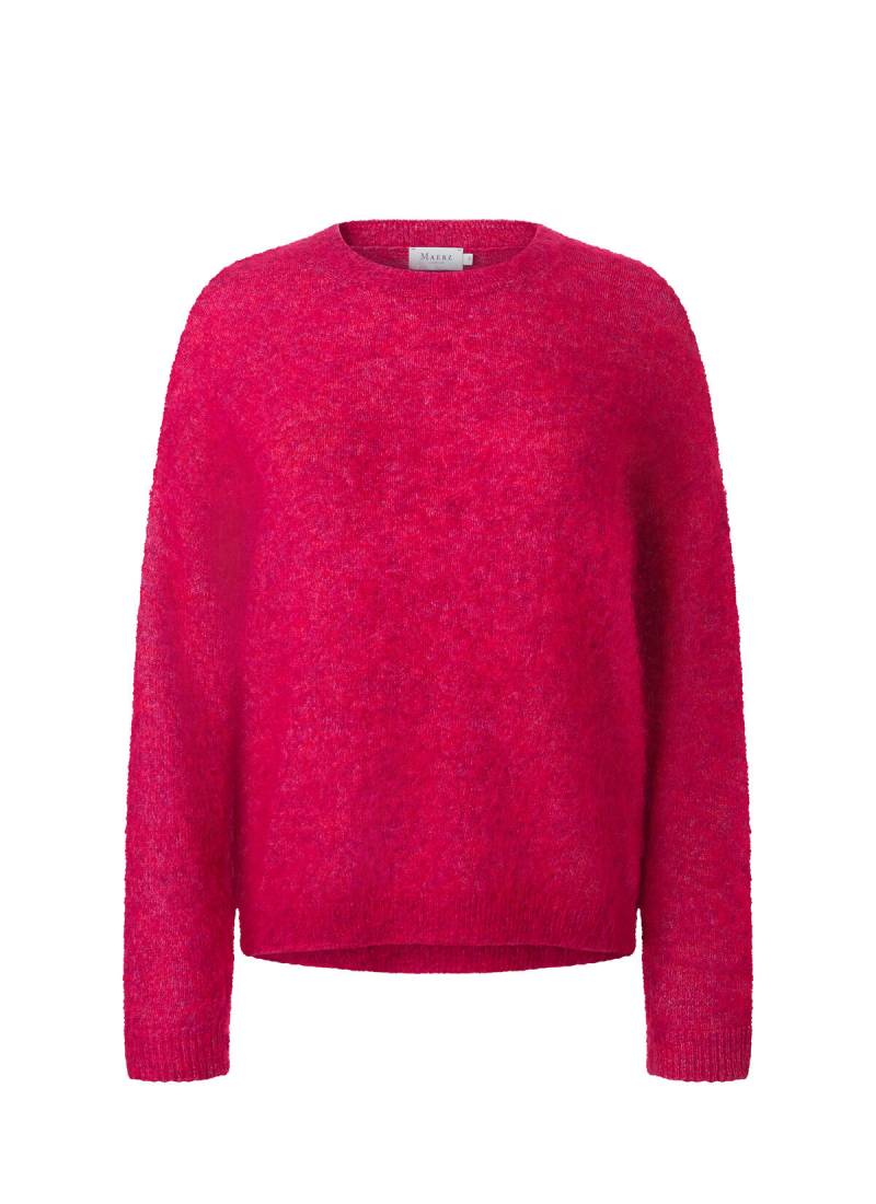 MAERZ Muenchen - Pullover Rundhals 1/1 Arm bright bordeaux - Gr. - 38 von MAERZ Muenchen