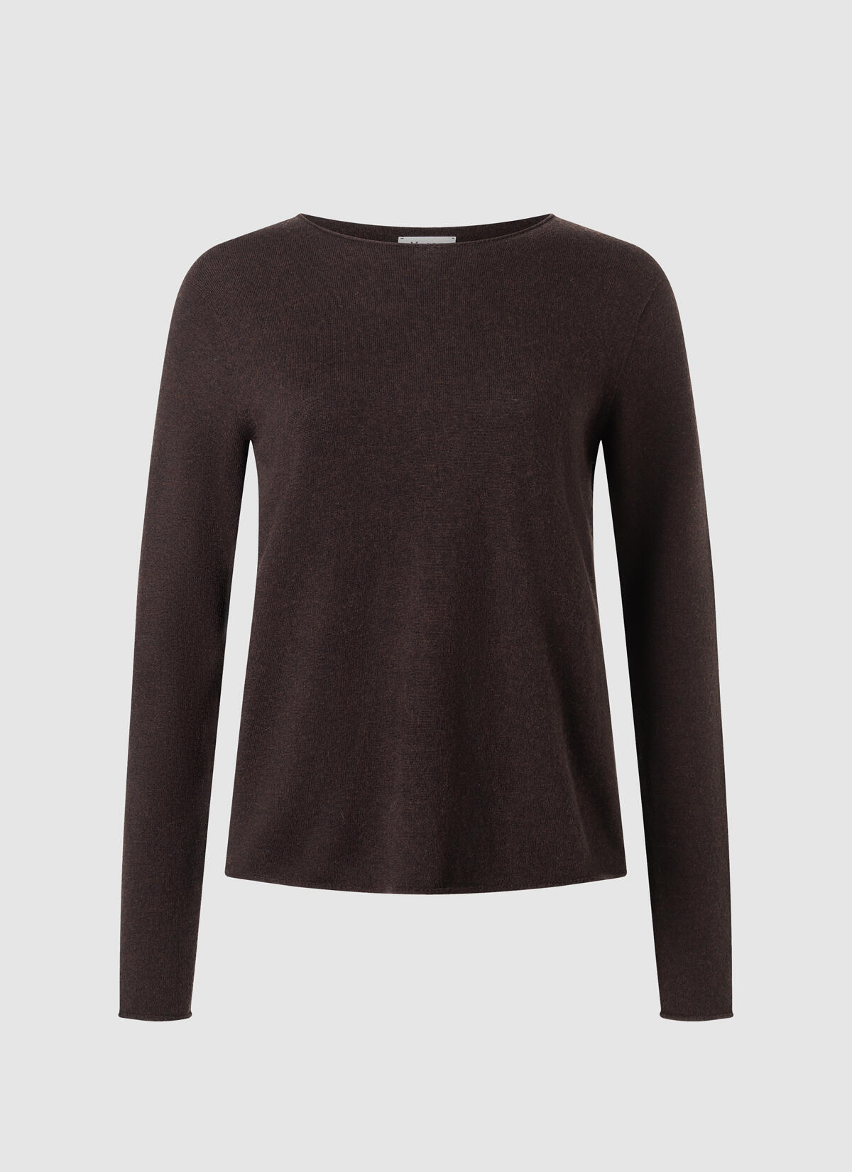 MAERZ Muenchen - Pullover Rundhals 1/1 Arm dark espresso - Gr. - 44 von MAERZ Muenchen