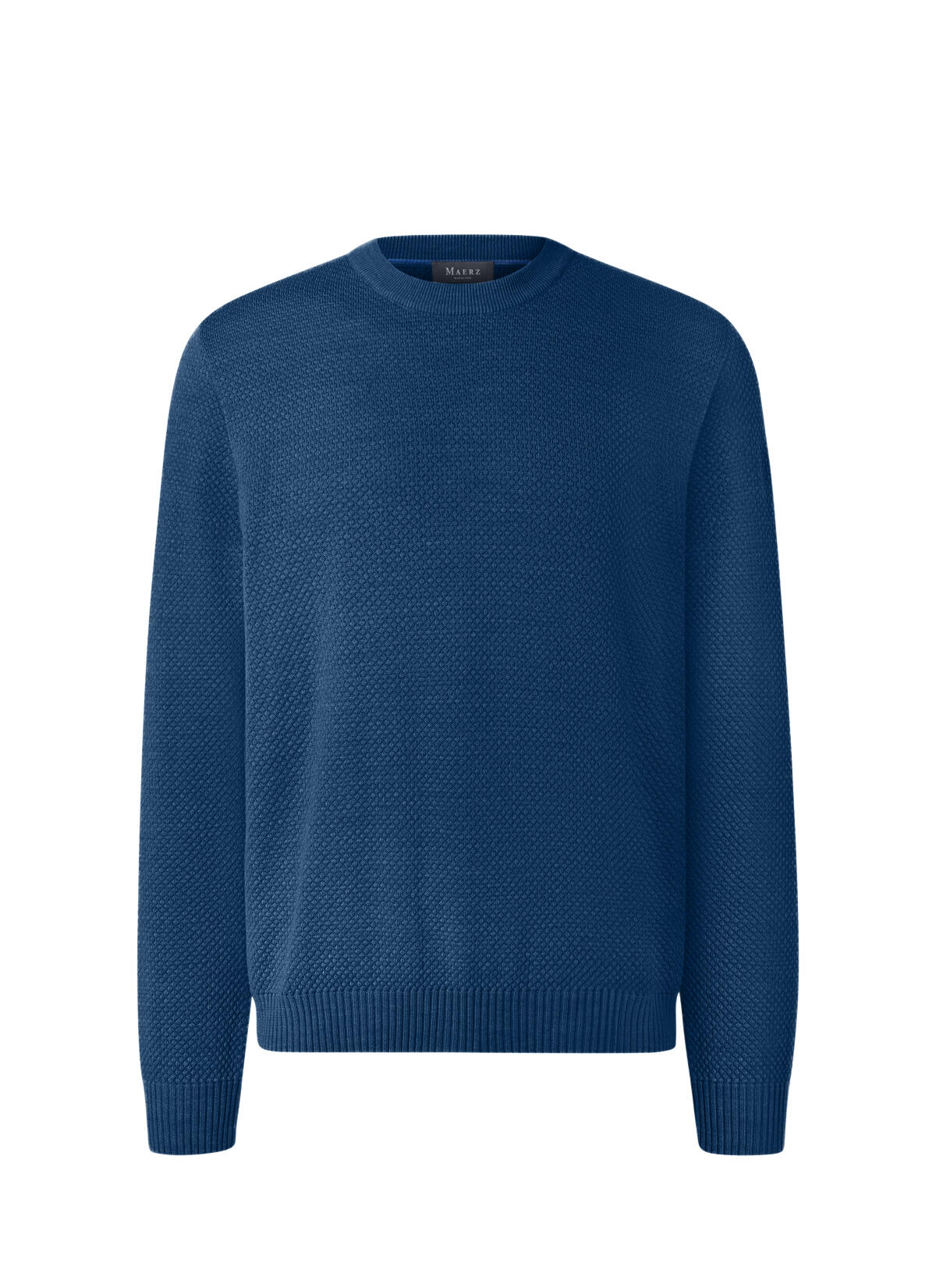 MAERZ Muenchen - Pullover Rundhals 1/1 Arm deep sea - Gr. - 56 von MAERZ Muenchen