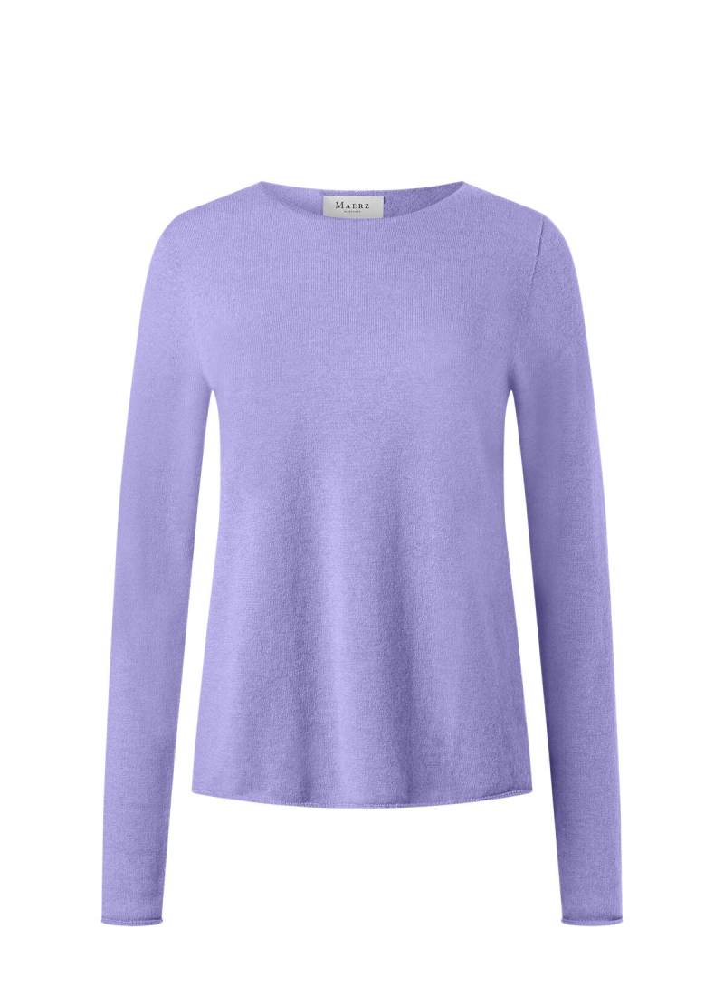 MAERZ Muenchen - Pullover Rundhals 1/1 Arm frosted lavender - Gr. - 42 von MAERZ Muenchen