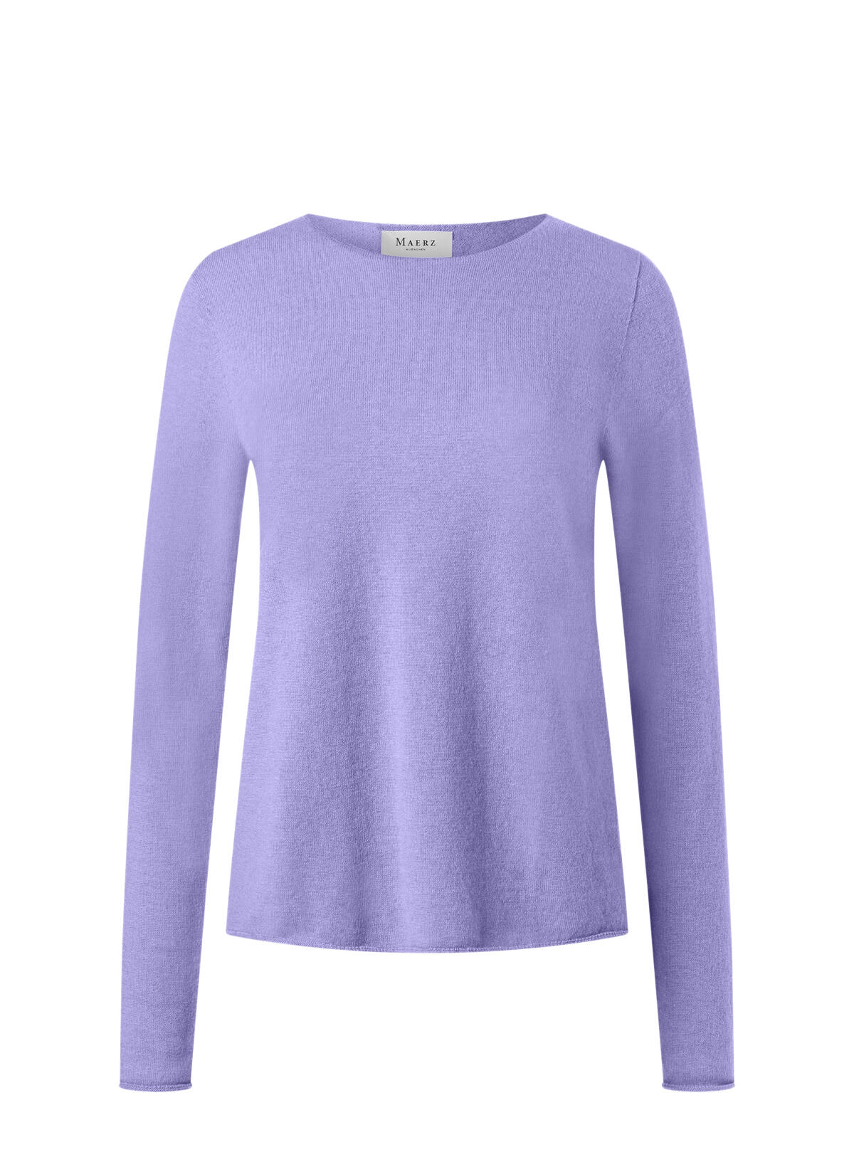 MAERZ Muenchen - Pullover Rundhals 1/1 Arm frosted lavender - Gr. - 46 von MAERZ Muenchen