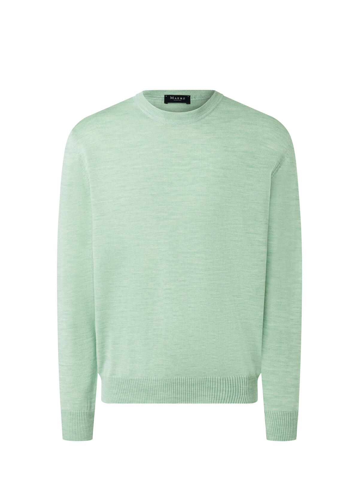 MAERZ Muenchen - Pullover Rundhals 1/1 Arm frosted mint - Gr. - 58 von MAERZ Muenchen