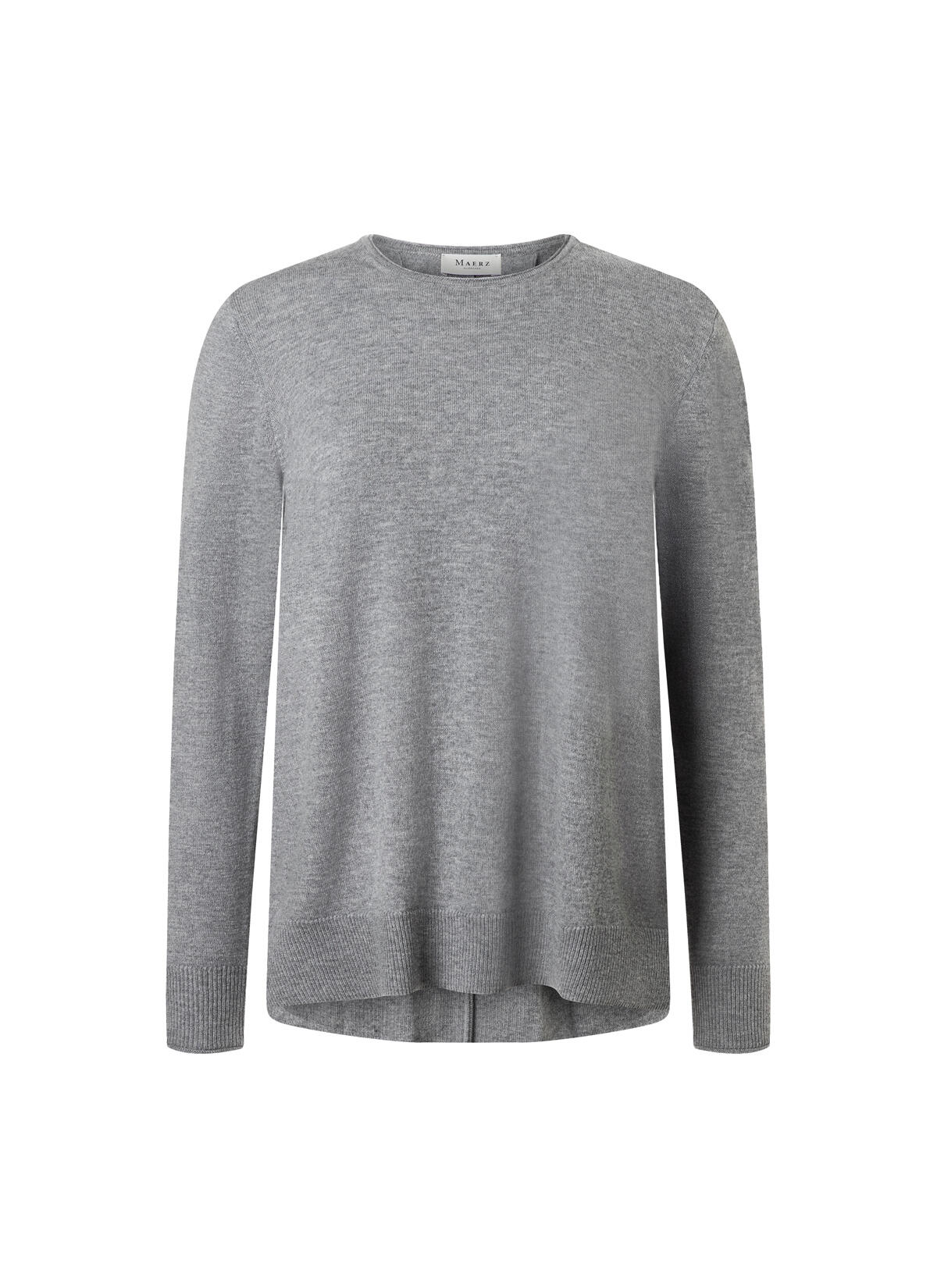 MAERZ Muenchen - Pullover Rundhals 1/1 Arm granite grey - Gr. - 46 von MAERZ Muenchen