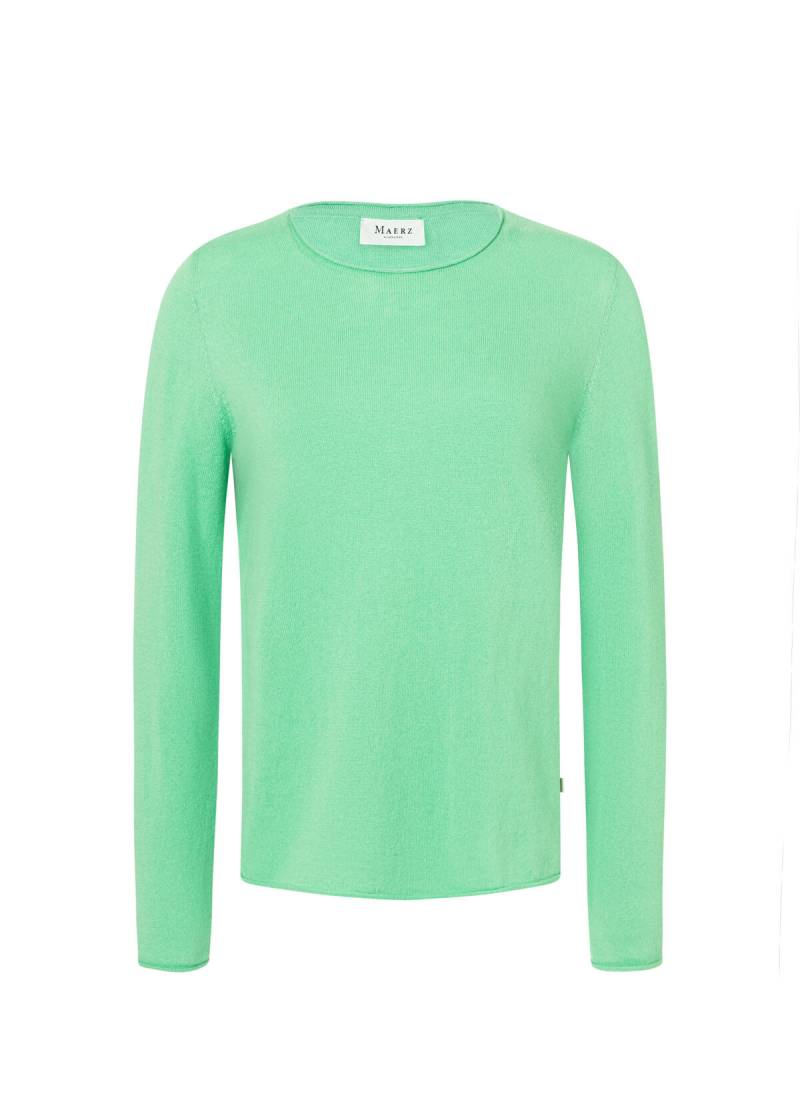 MAERZ Muenchen - Pullover Rundhals 1/1 Arm green mint - Gr. - 40 von MAERZ Muenchen