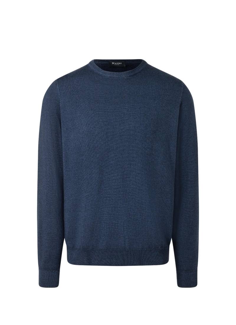 MAERZ Muenchen - Pullover Rundhals 1/1 Arm navy - Gr. - 58 von MAERZ Muenchen