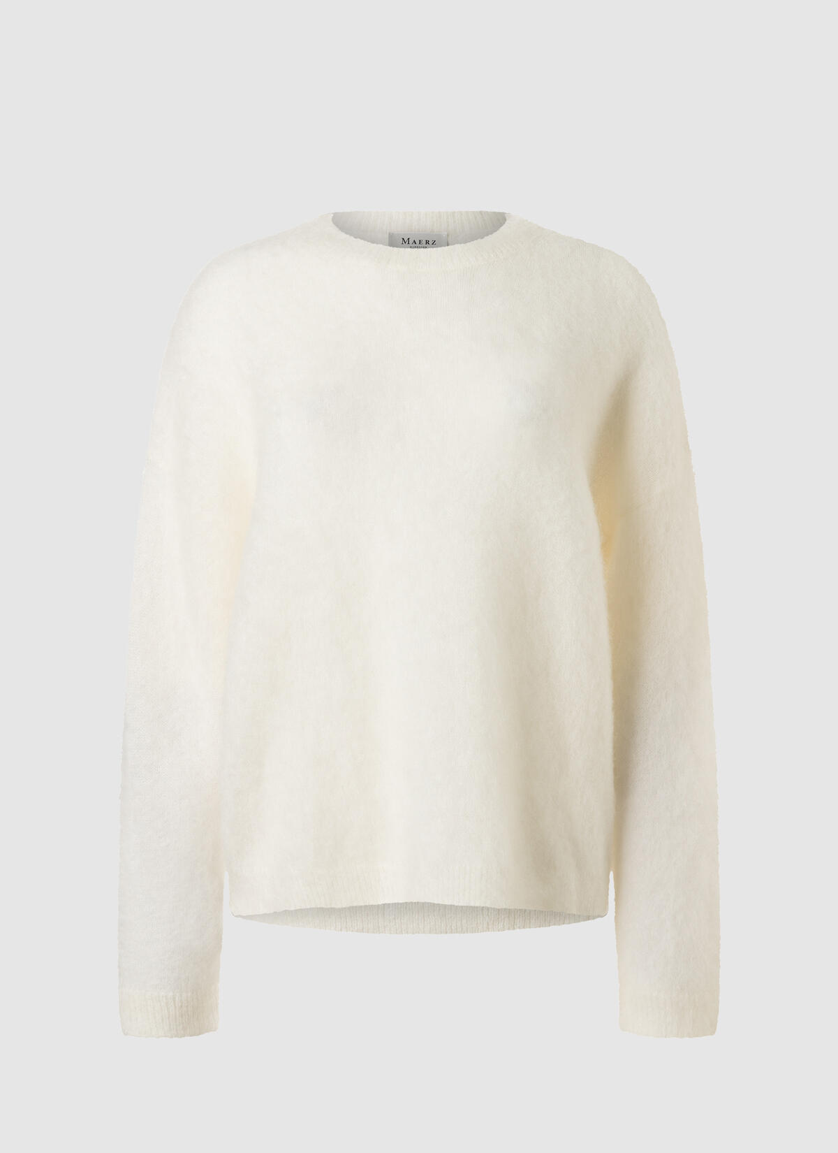 MAERZ Muenchen - Pullover Rundhals 1/1 Arm new white - Gr. - 40 von MAERZ Muenchen