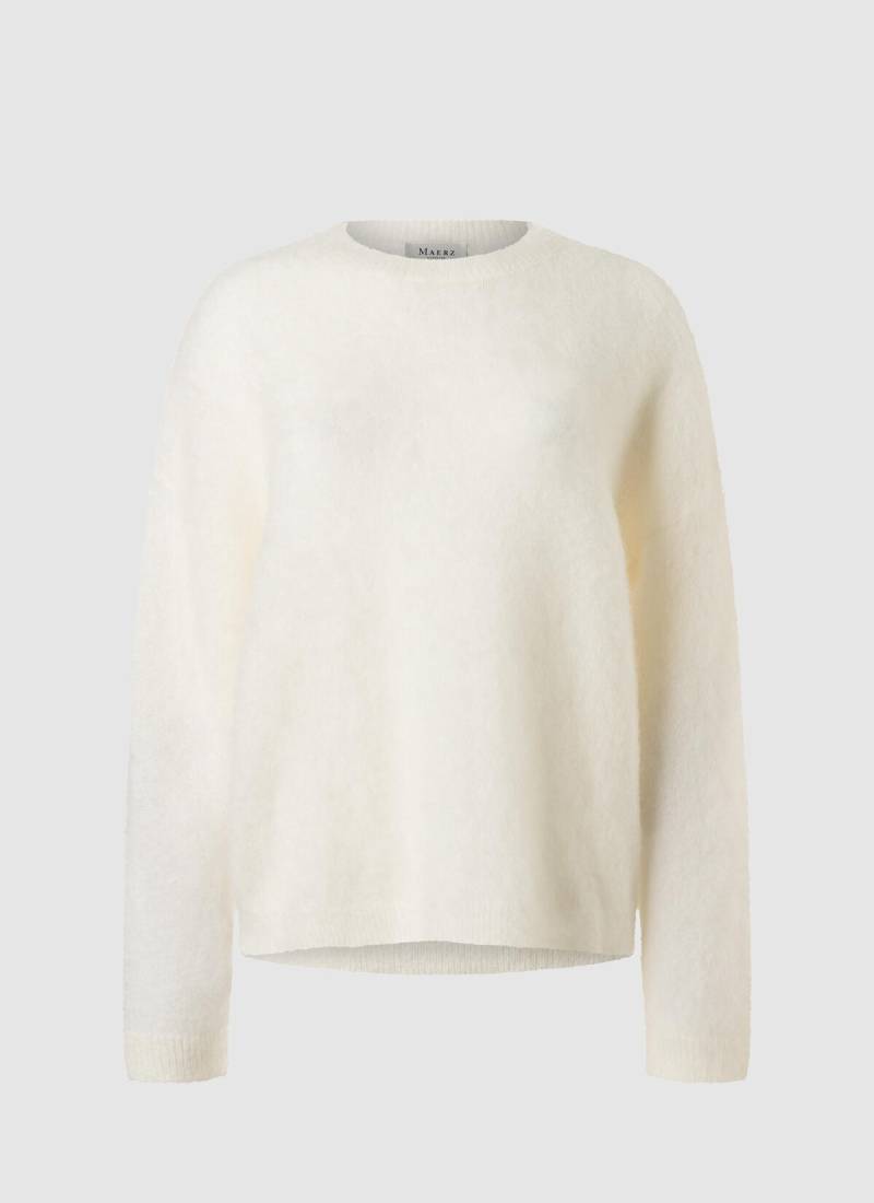 MAERZ Muenchen - Pullover Rundhals 1/1 Arm new white - Gr. - 40 von MAERZ Muenchen