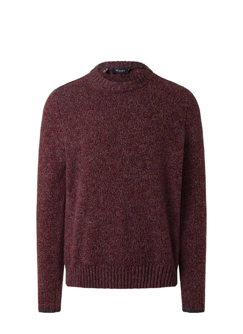 MAERZ Muenchen - Pullover Rundhals 1/1 Arm port wine - Gr. - 56 von MAERZ Muenchen