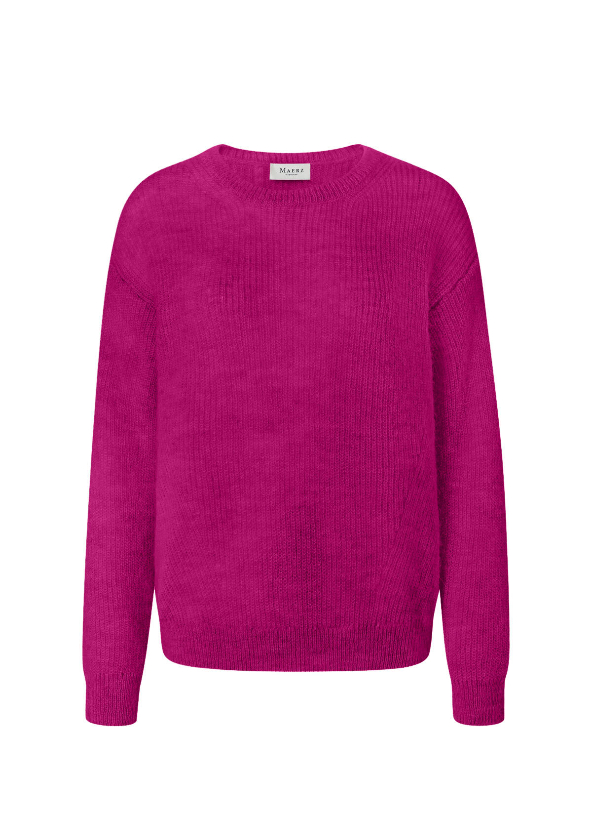 MAERZ Muenchen - Pullover Rundhals 1/1 Arm vivid orchid - Gr. - 42 von MAERZ Muenchen