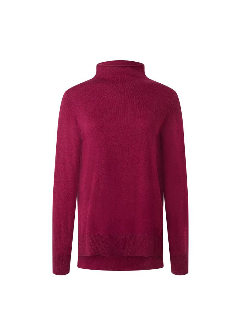 MAERZ Muenchen - Pullover Stehkragen 1/1 Arm bordeaux - Gr. - 44 von MAERZ Muenchen