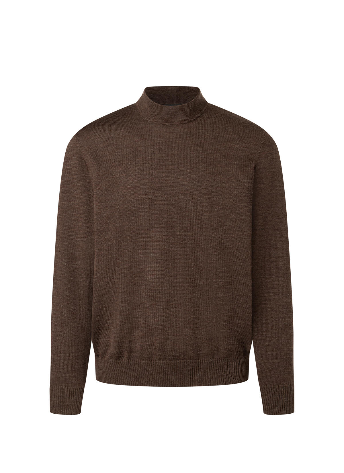 MAERZ Muenchen - Pullover Stehkragen 1/1 Arm field brown - Gr. - 58 von MAERZ Muenchen
