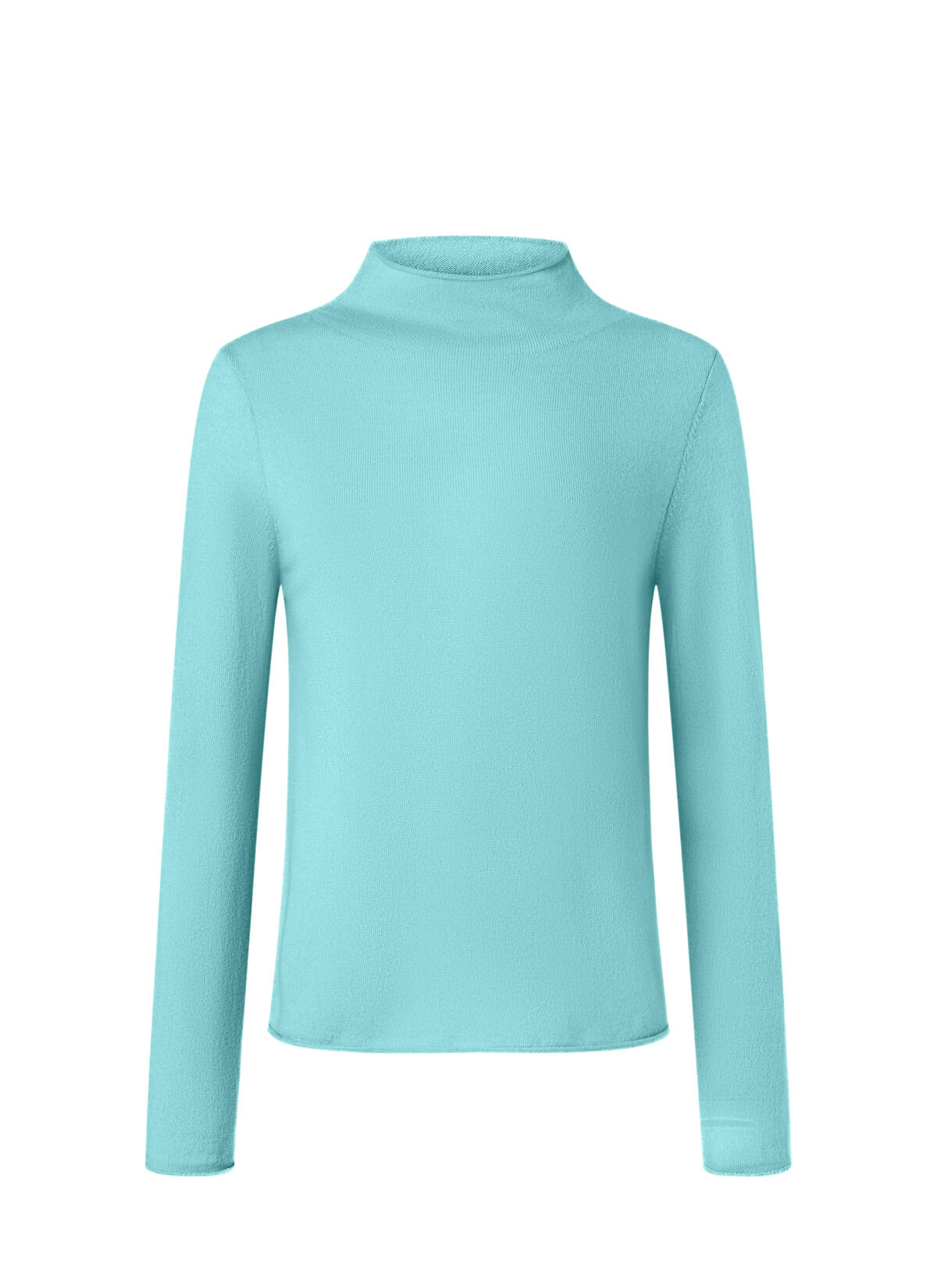 MAERZ Muenchen - Pullover Stehkragen 1/1 Arm glacier green - Gr. - 44 von MAERZ Muenchen