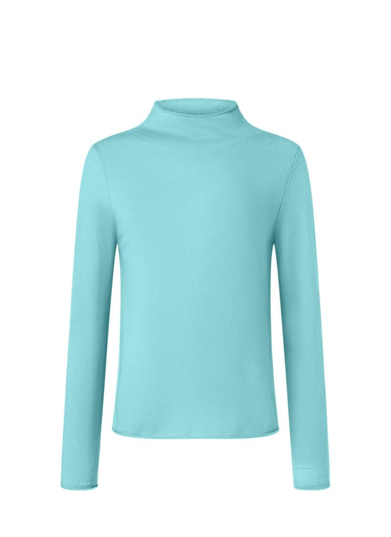 MAERZ Muenchen - Pullover Stehkragen 1/1 Arm glacier green - Gr. - 44 von MAERZ Muenchen