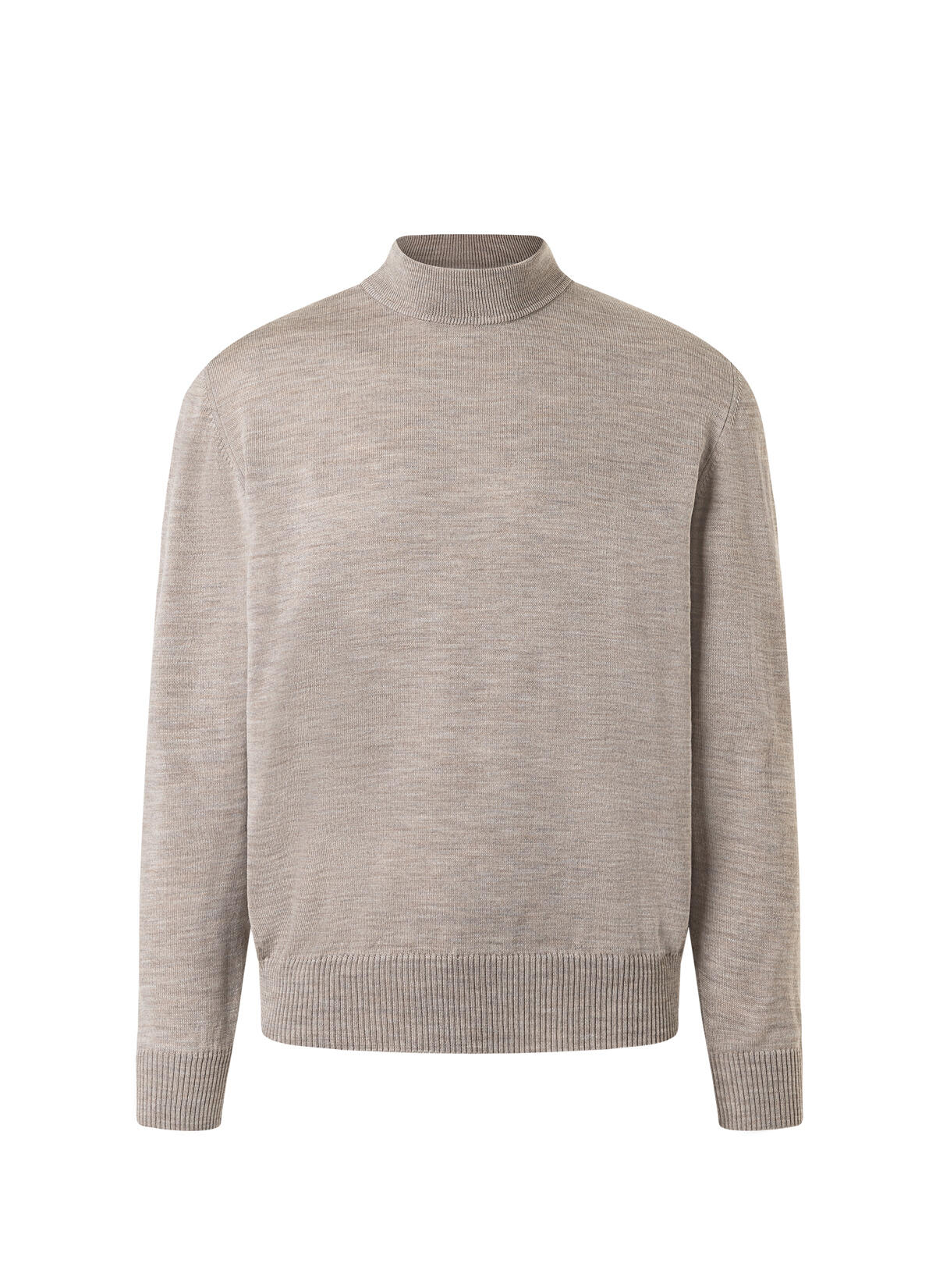 MAERZ Muenchen - Pullover Stehkragen 1/1 Arm iced latte - Gr. - 56 von MAERZ Muenchen