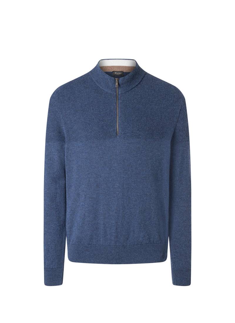 MAERZ Muenchen - Pullover Troyer 1/1 Arm deep sea - Gr. - 56 von MAERZ Muenchen