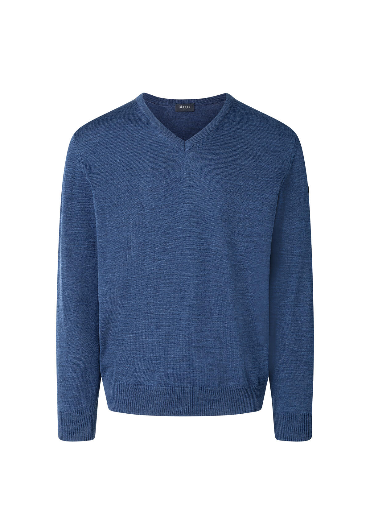 MAERZ Muenchen - Pullover V-Ausschnitt 1/1 Arm deep sea - Gr. - 56 von MAERZ Muenchen