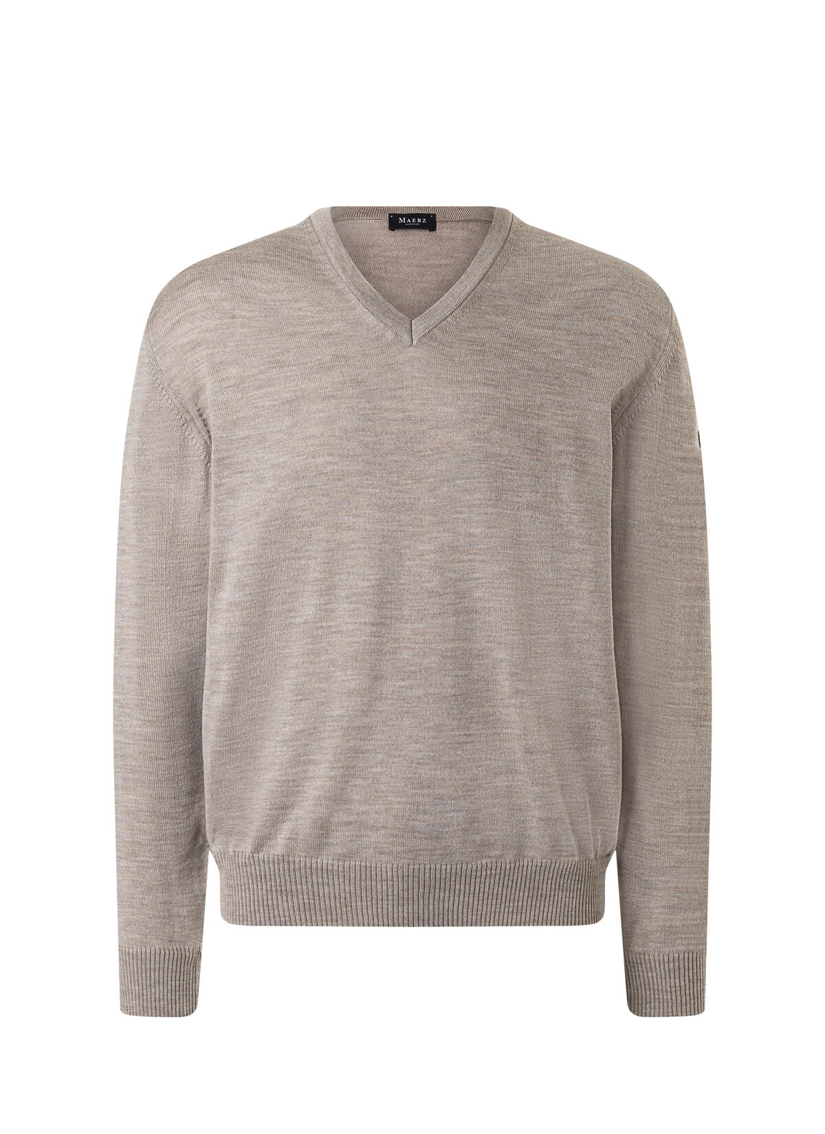 MAERZ Muenchen - Pullover V-Ausschnitt 1/1 Arm iced latte - Gr. - 50 von MAERZ Muenchen