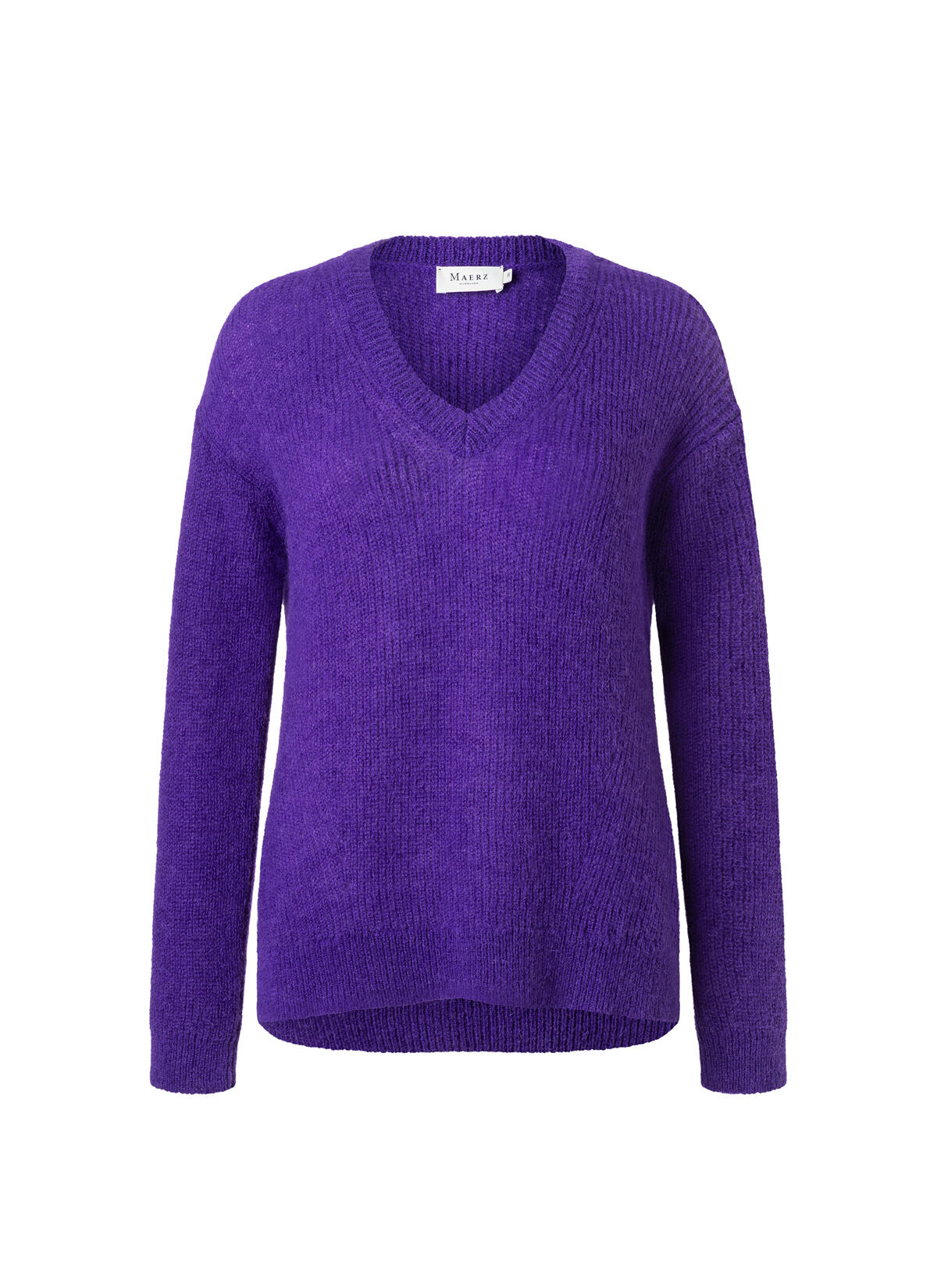 MAERZ Muenchen - Pullover V-Ausschnitt 1/1 Arm mythical violet - Gr. - 36 von MAERZ Muenchen
