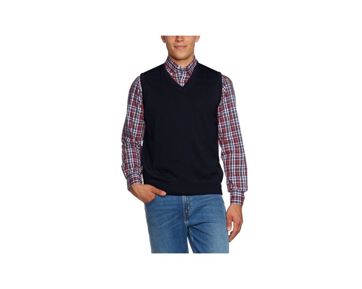 MAERZ Muenchen Pullunder Pullunder für Herren in blau (1-tlg) von MAERZ Muenchen