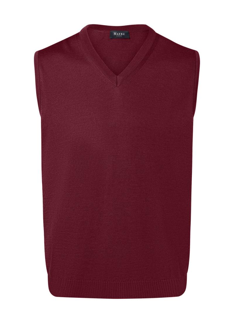 MAERZ Muenchen - Pullunder weinrot - Gr. - 48 von MAERZ Muenchen