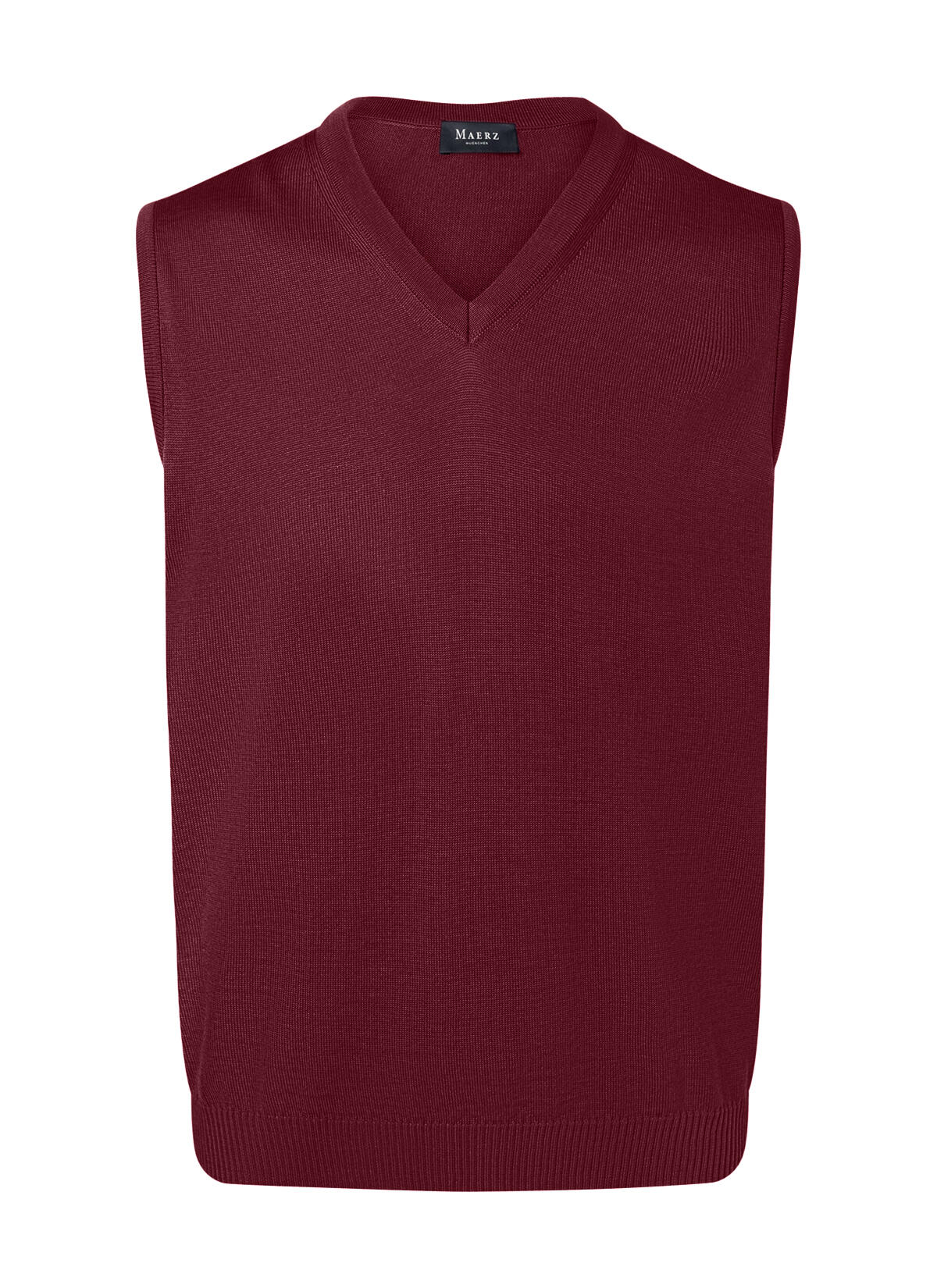 MAERZ Muenchen - Pullunder weinrot - Gr. - 56 von MAERZ Muenchen