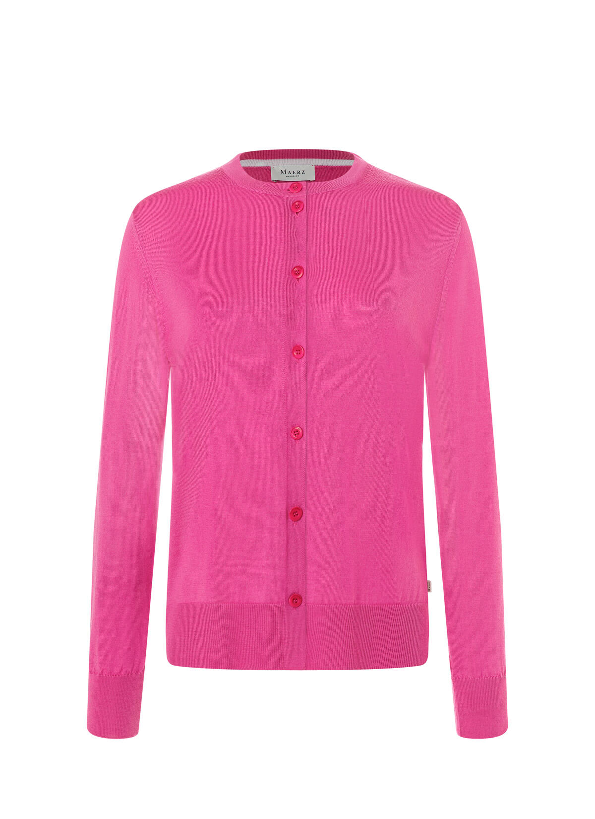 MAERZ Muenchen - Strick Cardigan 1/1 Arm lipstick - Gr. - 38 von MAERZ Muenchen