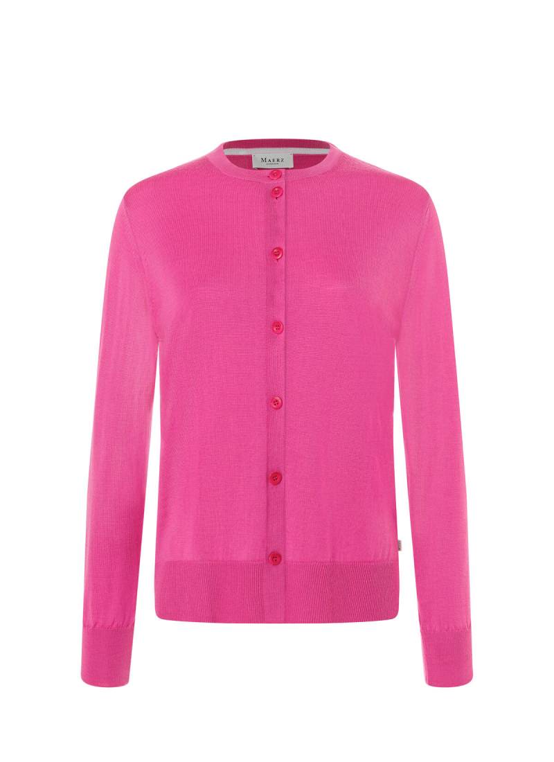 MAERZ Muenchen - Strick Cardigan 1/1 Arm lipstick - Gr. - 38 von MAERZ Muenchen