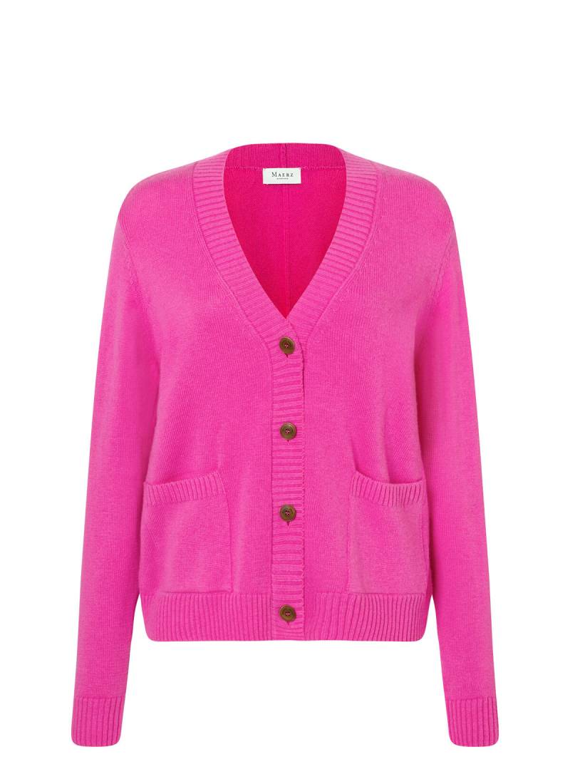 MAERZ Muenchen - Strick Cardigan 1/1 Arm lipstick - Gr. - 48 von MAERZ Muenchen