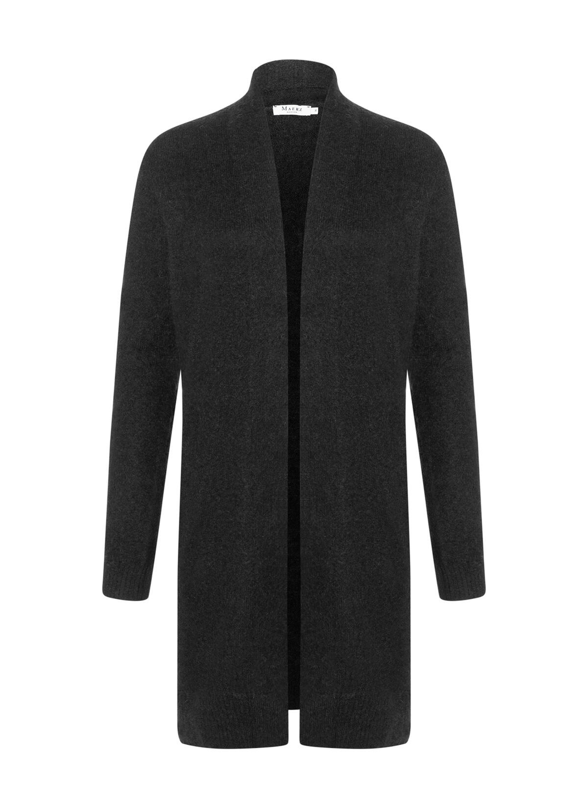 MAERZ Muenchen - Strickjacke 1/1 Arm black - Gr. - 44 von MAERZ Muenchen