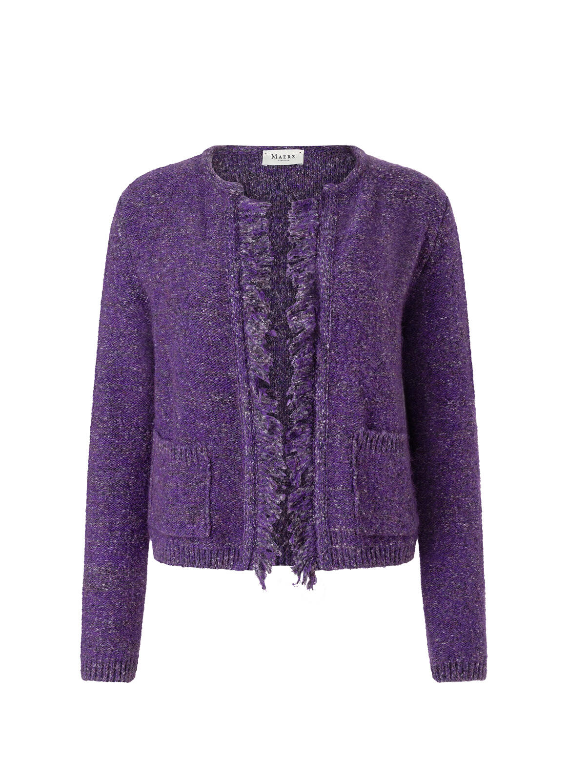 MAERZ Muenchen - Strickjacke 1/1 Arm mythical violet - Gr. - 36 von MAERZ Muenchen