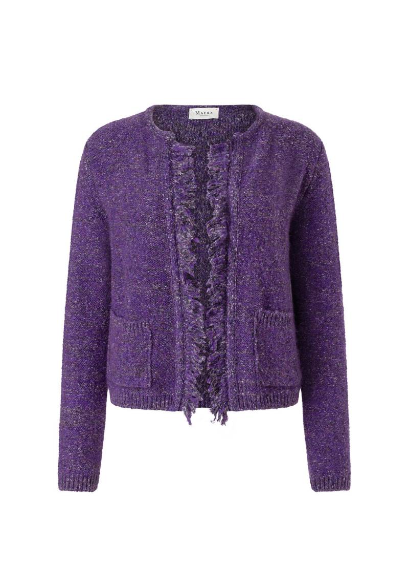 MAERZ Muenchen - Strickjacke 1/1 Arm mythical violet - Gr. - 36 von MAERZ Muenchen