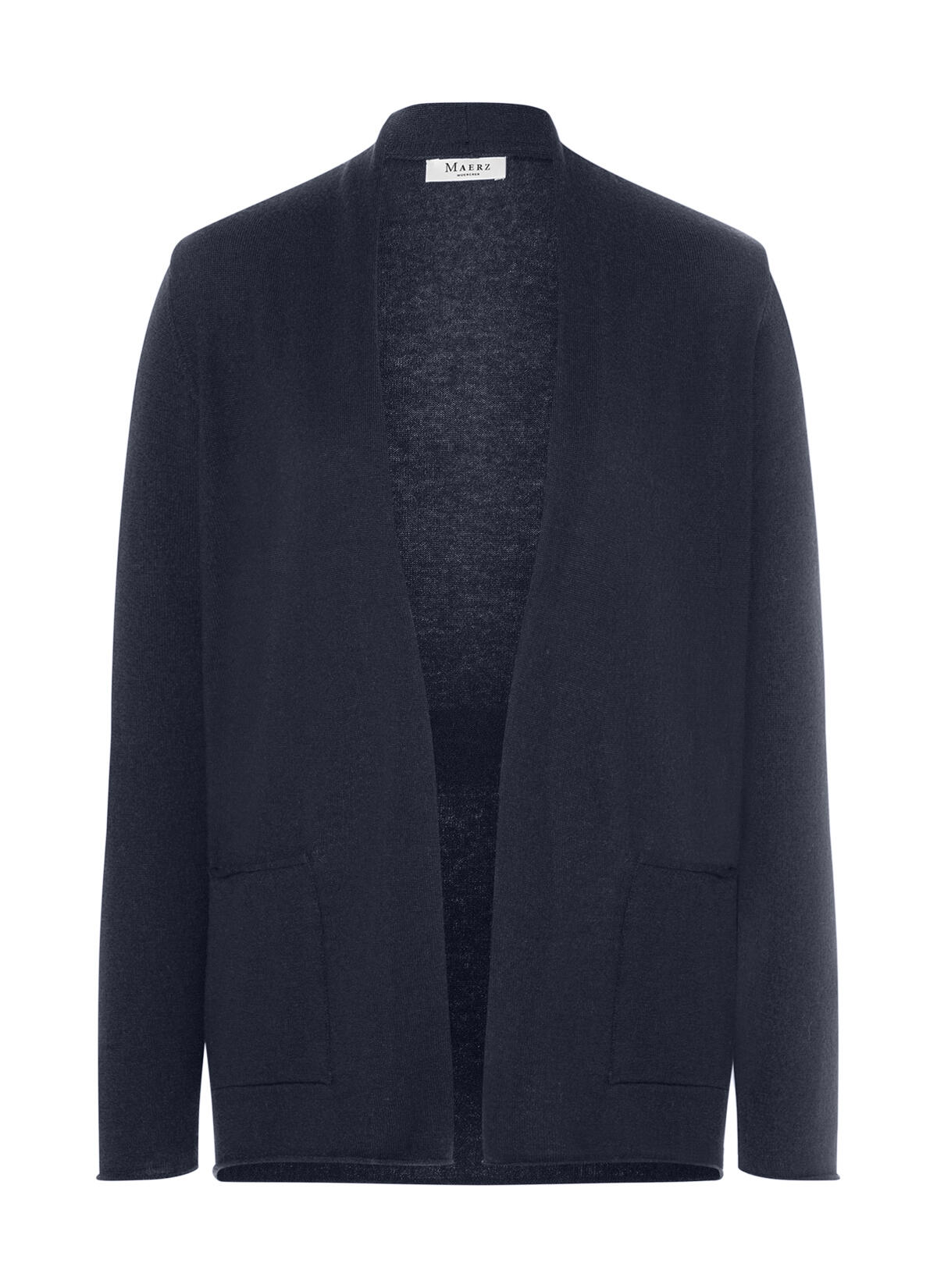 MAERZ Muenchen - Strickjacke 1/1 Arm navy - Gr. - 40 von MAERZ Muenchen