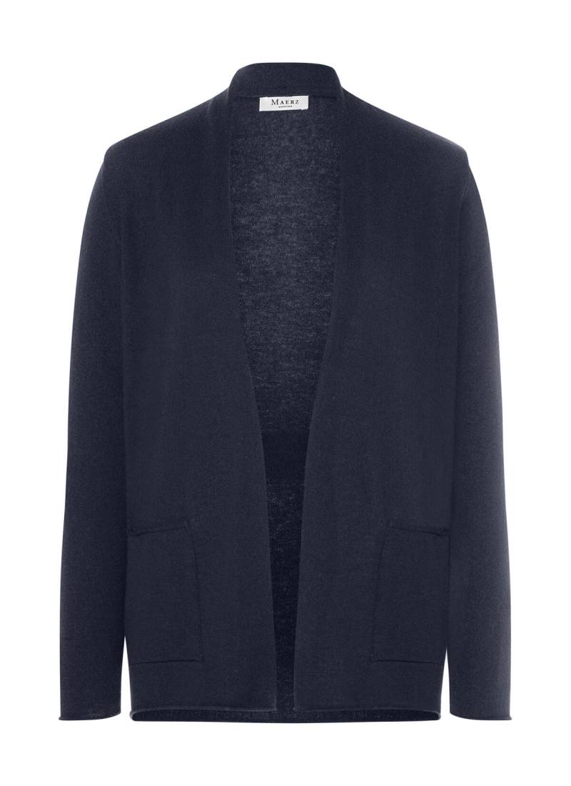 MAERZ Muenchen - Strickjacke 1/1 Arm navy - Gr. - 40 von MAERZ Muenchen