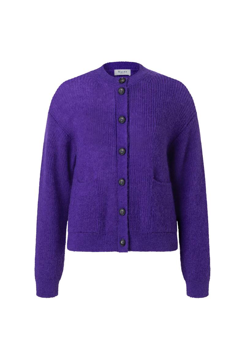 MAERZ Muenchen - Strickjacke Knopf 1/1 Arm mythical violet - Gr. - 40 von MAERZ Muenchen