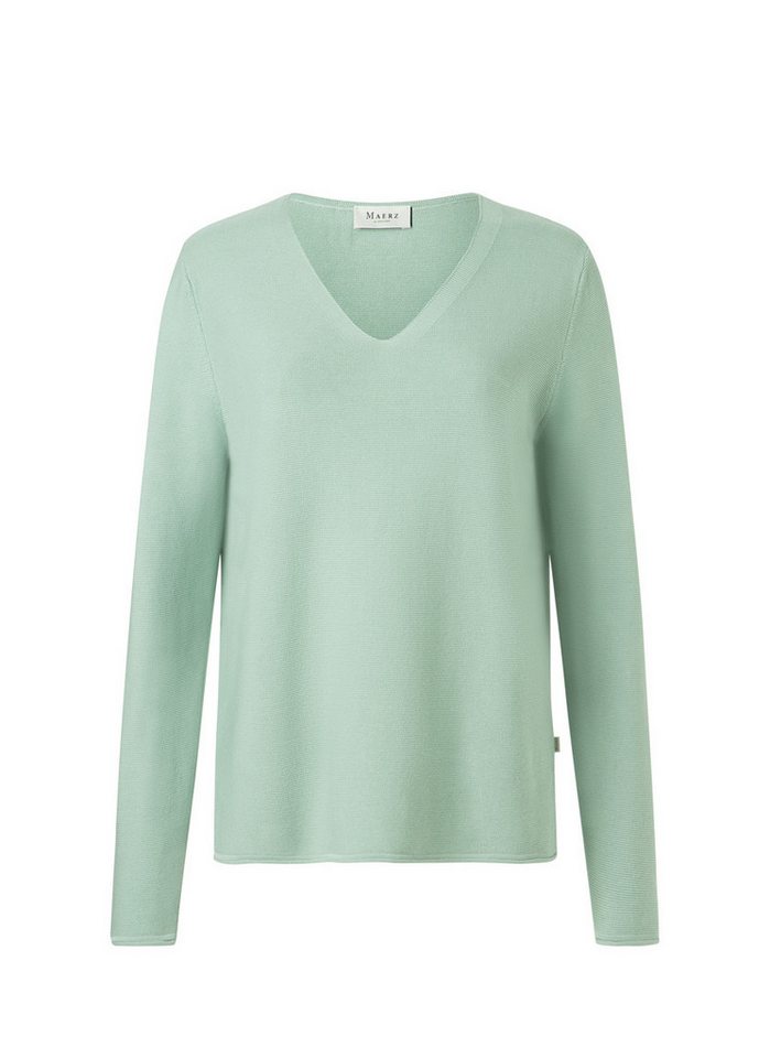 MAERZ Muenchen Strickpullover Pullover V-Ausschnitt 1/1 Arm MAERZ Muenchen Strickpullover Pullover V-Ausschnitt 1/1 Arm von MAERZ Muenchen