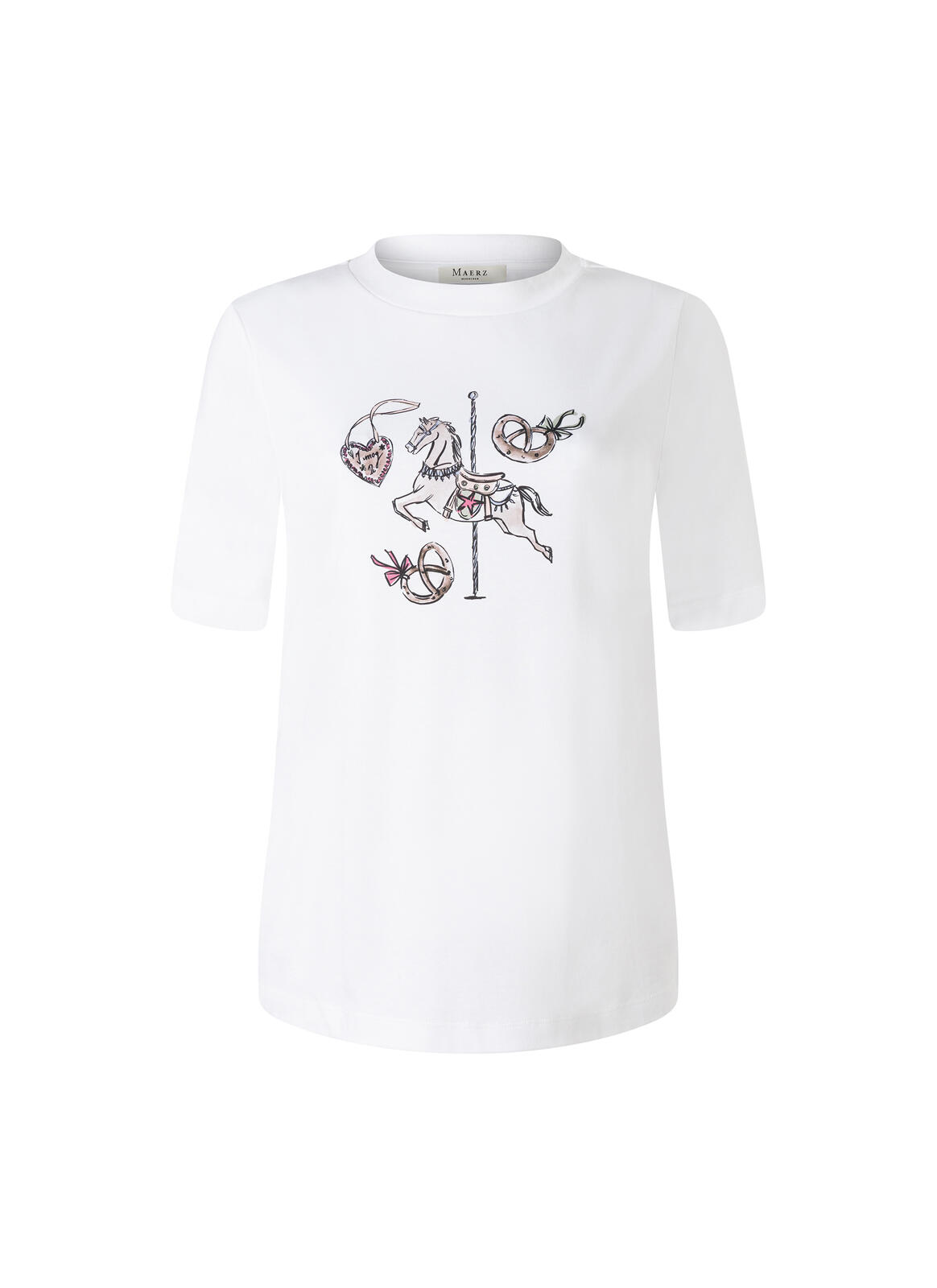 MAERZ Muenchen - T-Shirt 1/2 Arm pastel peach - Gr. - 40 von MAERZ Muenchen