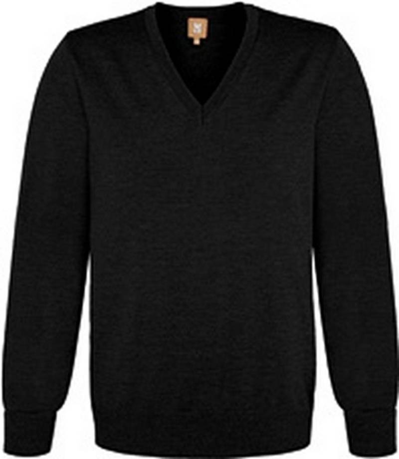 MAERZ Muenchen V-Ausschnitt-Pullover MAERZ V-Ausschnitt Pullover schwarz von MAERZ Muenchen