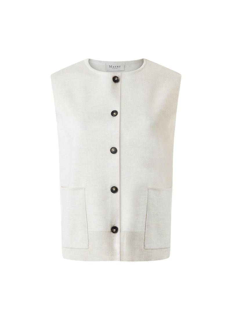 MAERZ Muenchen - Weste off white - Gr. - 36 von MAERZ Muenchen